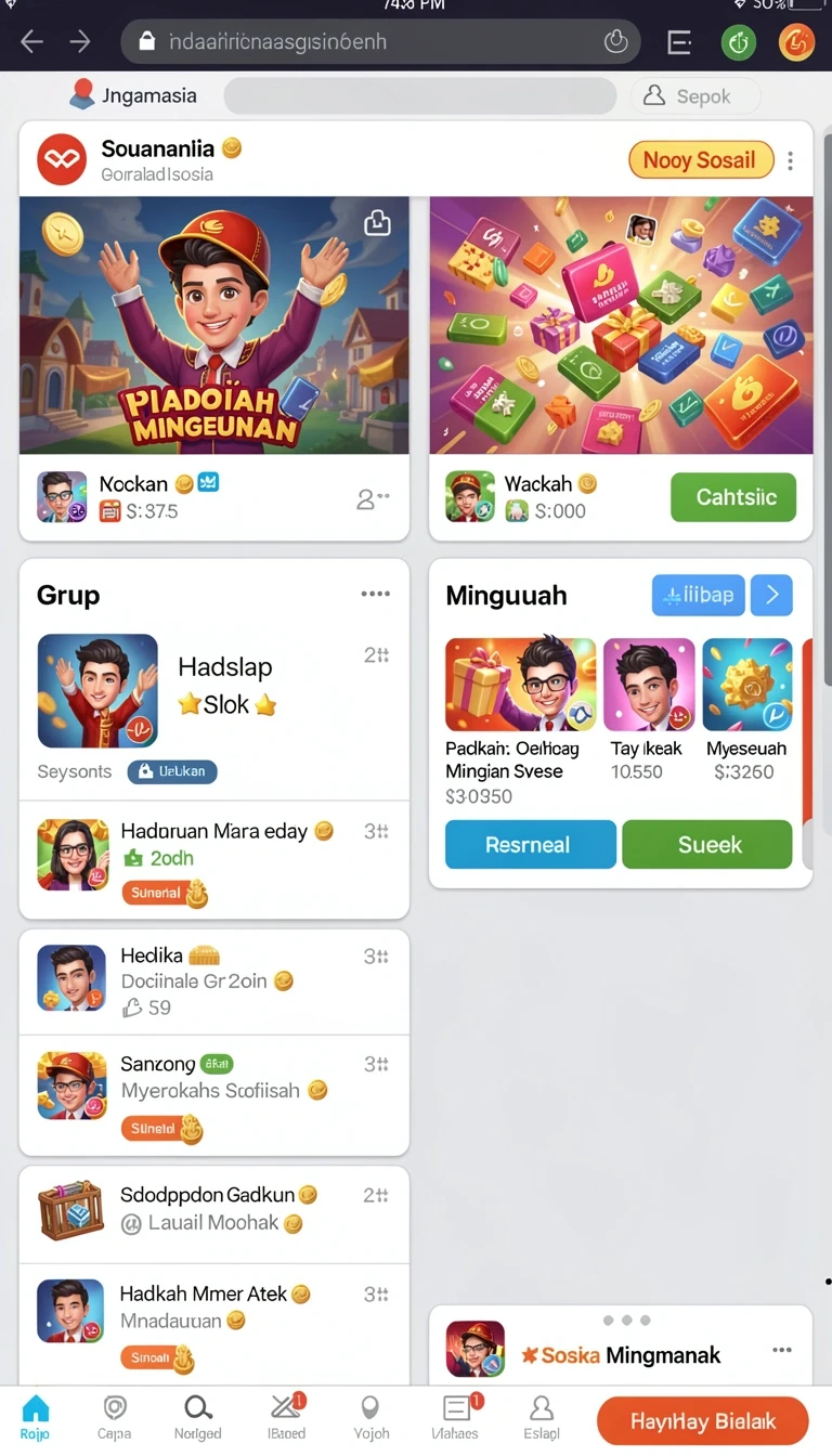 Screenshot catur777 nomor 1